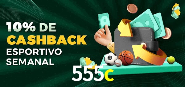 10% de bônus de cashback na 555c